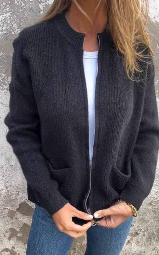 Amélie™ - Cardigan douillet en maille ZIp